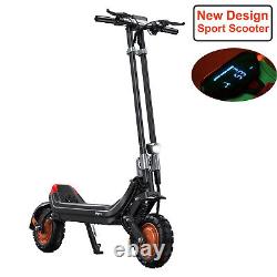 2400W 48V/20Ah Foldable Electric Scooter Adult Dual Motor 11inch Off Road Tires