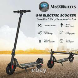 250W Motor, Long Range Adult Folding Electric Scooter Kick Push E-scooter US