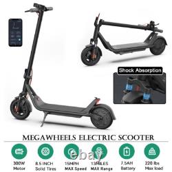 300W Adult Foldable 20KM Long Range Electric Scooter Fast Speed Suspension & APP