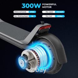 300W Electric Scooter for Adults Foldable E-Scooter with Shock Absorption & APP