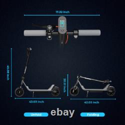 300W Electric Scooter for Adults Foldable E-Scooter with Shock Absorption & APP