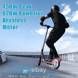 30 MILES Folding Electric Scooter Adult 19 mph High Speed Safe Urban Commuter