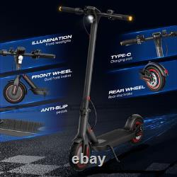 350W Commuter Electric Scooter For Adult 19MPH 20 Mile Range 8.5 Solid Tires