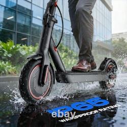 350W Commuter Electric Scooter For Adult 19MPH 20 Mile Range 8.5 Solid Tires