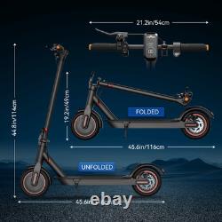 350W Commuter Electric Scooter For Adult 19MPH 20 Mile Range 8.5 Solid Tires