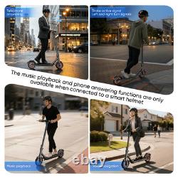 350W Commuter Electric Scooter For Adult 19MPH 20 Mile Range 8.5 Solid Tires