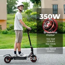 350W Commuting Electric Scooter for Adults Long Range 22MPH 8.5'' Tires with APP