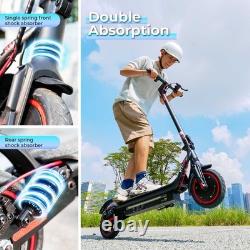 350W Commuting Electric Scooter for Adults Long Range 22MPH 8.5'' Tires with APP