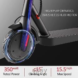 350W Electric Scooter 18.6 Miles Long Range 15.5 MPH E-Scooter for Adults NEW