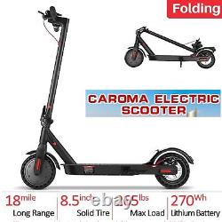 350W Electric Scooter Adult, Long Range Folding Escooter Safe Urban Commuting