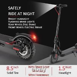 350W Electric Scooter Adult, Long Range Folding Escooter Safe Urban Commuting