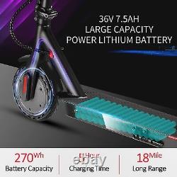 350W Electric Scooter Adult, Long Range Folding Escooter Safe Urban Commuting