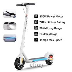 350W Electric Scooter Foldable Long Range 30KM High Speed Adult Safe Commuter