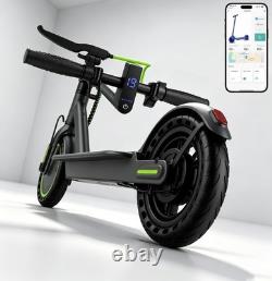 350W Electric Scooter for Adults, 8.5 19MPH Folding Green E-Scooter 21Miles