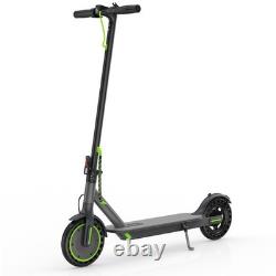 350W Electric Scooter for Adults, 8.5 19MPH Folding Green E-Scooter 21Miles