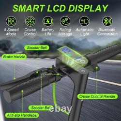 350W Electric Scooter for Adults, 8.5 19MPH Folding Green E-Scooter 21Miles