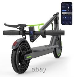 350W Electric Scooter for Adults, 8.5 19MPH Folding Green E-Scooter 21Miles
