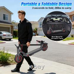 350W Electric Scooter for Adults, Up to 18 MPH, Folding E-Scooter, APP control