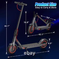 350W Electric Scooter for Adults, Up to 18 MPH, Folding E-Scooter, APP control