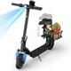 350W Electric Scooter with Seat, 17/25 Miles Range ESCOOTER with Storage Basket