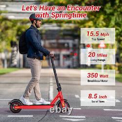 350W Foldable Electric Scooter Adult E-scooter Urban Commuter 20Miles Long Range