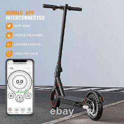 350W Foldable Electric Scooter for Adults & Teens Explosion-Proof Tires, Dual