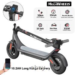 350W Folding Electric Scooter Adult Long Range E-Scooter Safe Urban Commute Tool