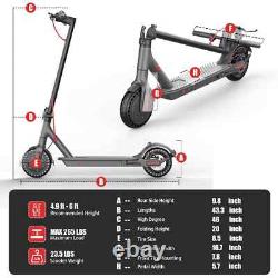 350W Motor Adult Electric Scooter 8.5 21Mile 19Mph Foldable Commuting EScooter