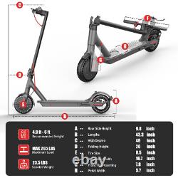 350W Motor Adult Electric Scooter 8.5 21Mile 19Mph Foldable Commuting EScooter