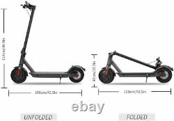 350W Motor Electric Scooter 15.6 MPH 18.6 Miles 8.5 Non-Pneumatic for Adult