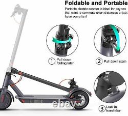 350W Motor Electric Scooter 15.6 MPH 18.6 Miles 8.5 Non-Pneumatic for Adult