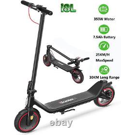 350W Motor Electric Scooter Adults 30KM Long Range Folding Fast Speed E-Scooter