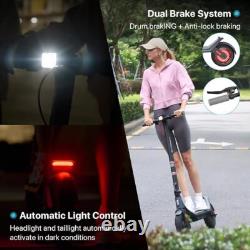 350w 10.2ah Electric Scooter For Adult Foldable E Scooter 30km &app Commuter