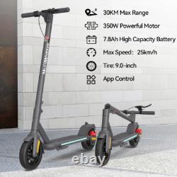 350w Electric Scooter For Adults Safe Commuter 30km Long Range E-Scooter Used