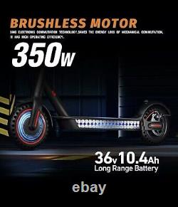 350w Foldable Lightweight Electric Scooter with Headlight