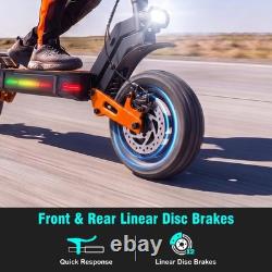 35MPH Electric Scooter for Adults 2000W Peak 48V 11'' Off-road E-Scooter 35Miles