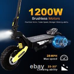4000W Dual Motor Electric Scooter 45 MPH 60V Adults 42 Miles 11 Off-Road