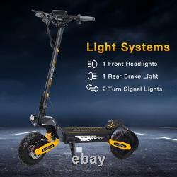 4000W Dual Motor Electric Scooter 45 MPH 60V Adults 42 Miles 11 Off-Road