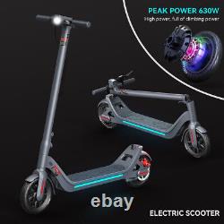 40KM Long Range Adult Electric Scooter Folding 630W Motor Fast Speed EScooter