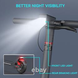 40KM Long Range Adult Electric Scooter Folding 630W Motor Fast Speed EScooter