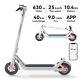 40km 630w Electric Scooter Adult Long Range Folding Escooter Urban Commuter