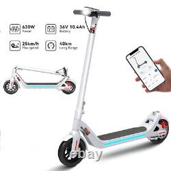 40km 630w Electric Scooter Adult Long Range Folding Escooter Urban Commuter