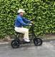 450W Electric Scooter Adults with Seat Foldable Scooter 15.5MPH Sports Ebike