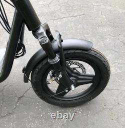 450W Electric Scooter Adults with Seat Foldable Scooter 15.5MPH Sports Ebike