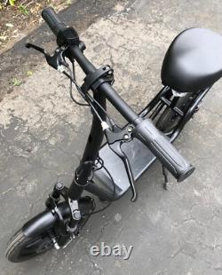 450W Electric Scooter Adults with Seat Foldable Scooter 15.5MPH Sports Ebike