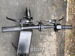 450W Electric Scooter Adults with Seat Foldable Scooter 15.5MPH Sports Ebike