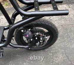 450W Electric Scooter Adults with Seat Foldable Scooter 15.5MPH Sports Ebike