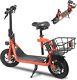 450W Foldable Electric Scooter Adults Commuter Electric Moped E-Scooter with Seat