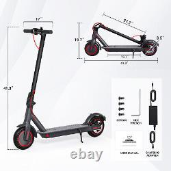 450W Sports Electric Scooter Adult withSeat Basket Electric Moped E-bike Commuter