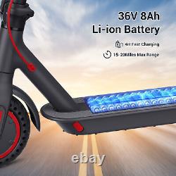 450W Sports Electric Scooter Adult with Seat Electric Moped for Adult Commuter